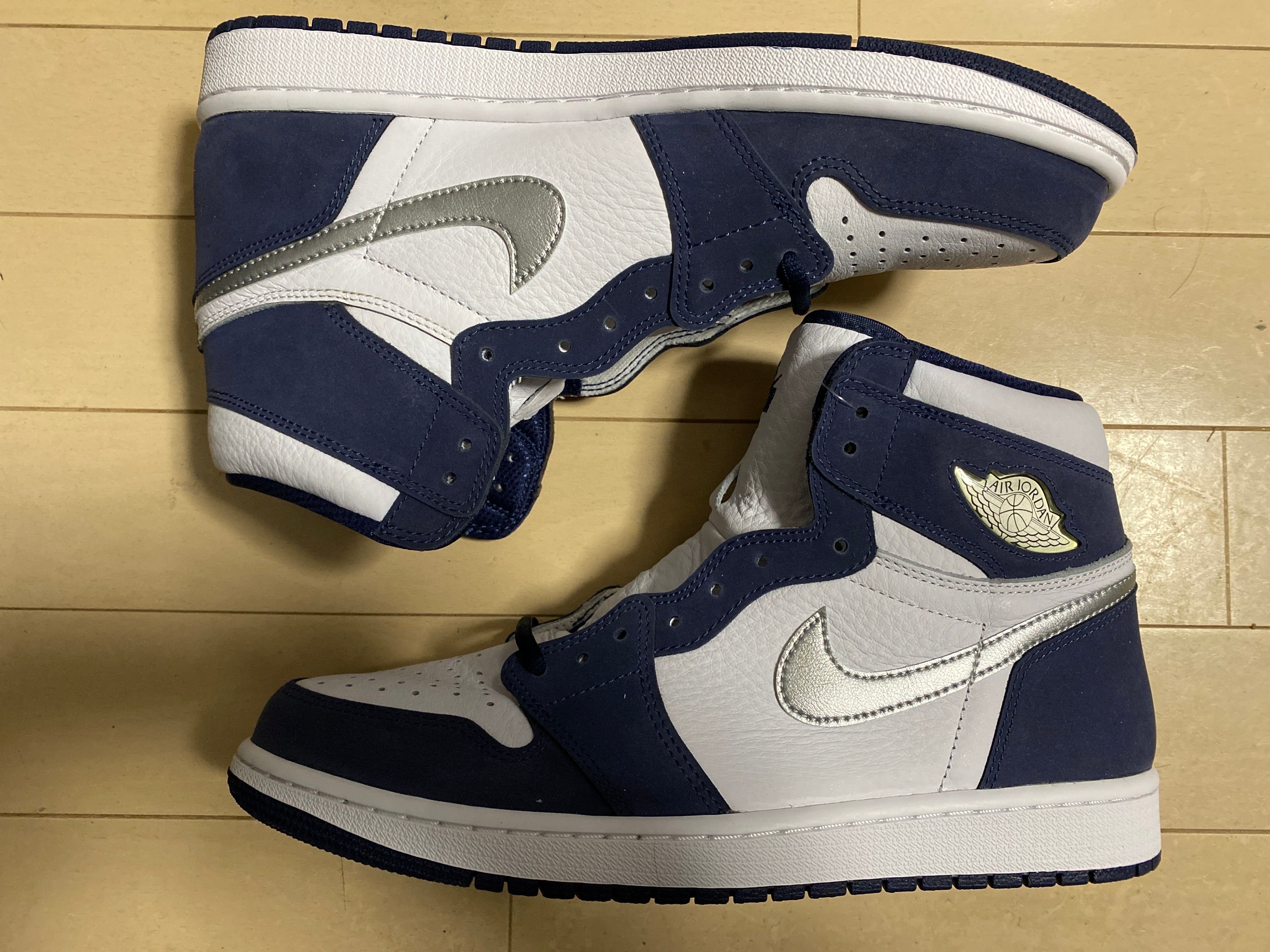 Nike Air Jordan 1 High OG CO.JP "White/Midnight Navy" (2020)(ブリーフケースなし)