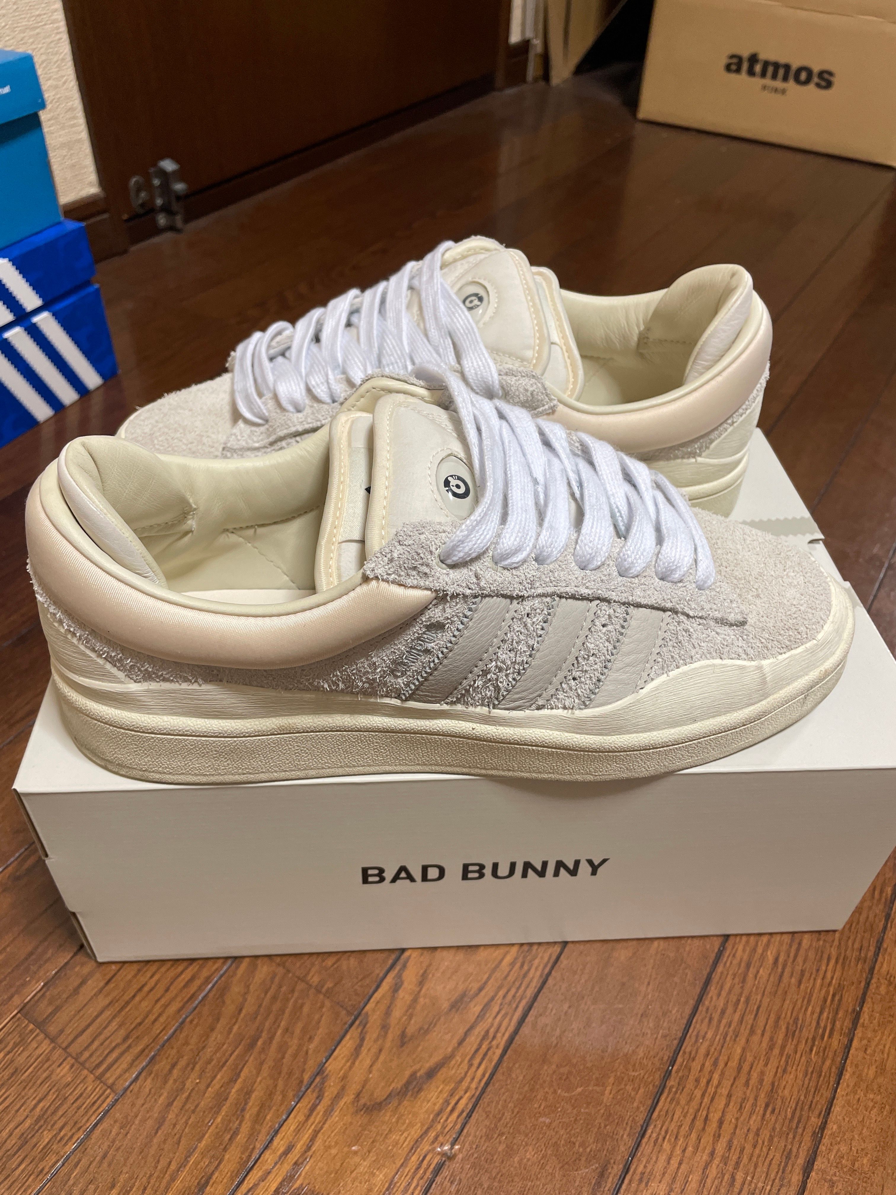 Bad Bunny × adidas Campus "Chalk White"