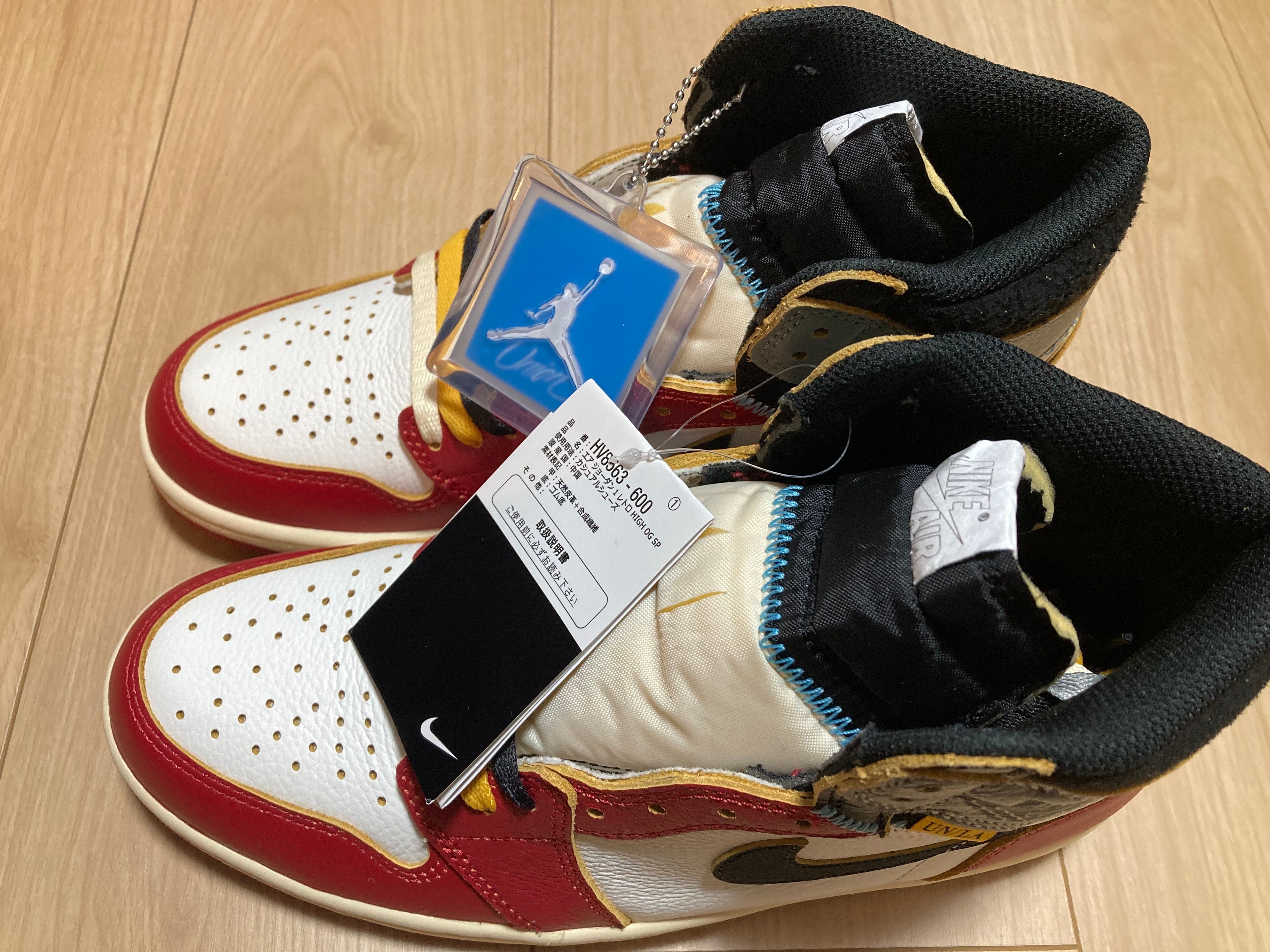 UNION × Nike Air Jordan 1 Retro High OG "Chicago/Shadow"