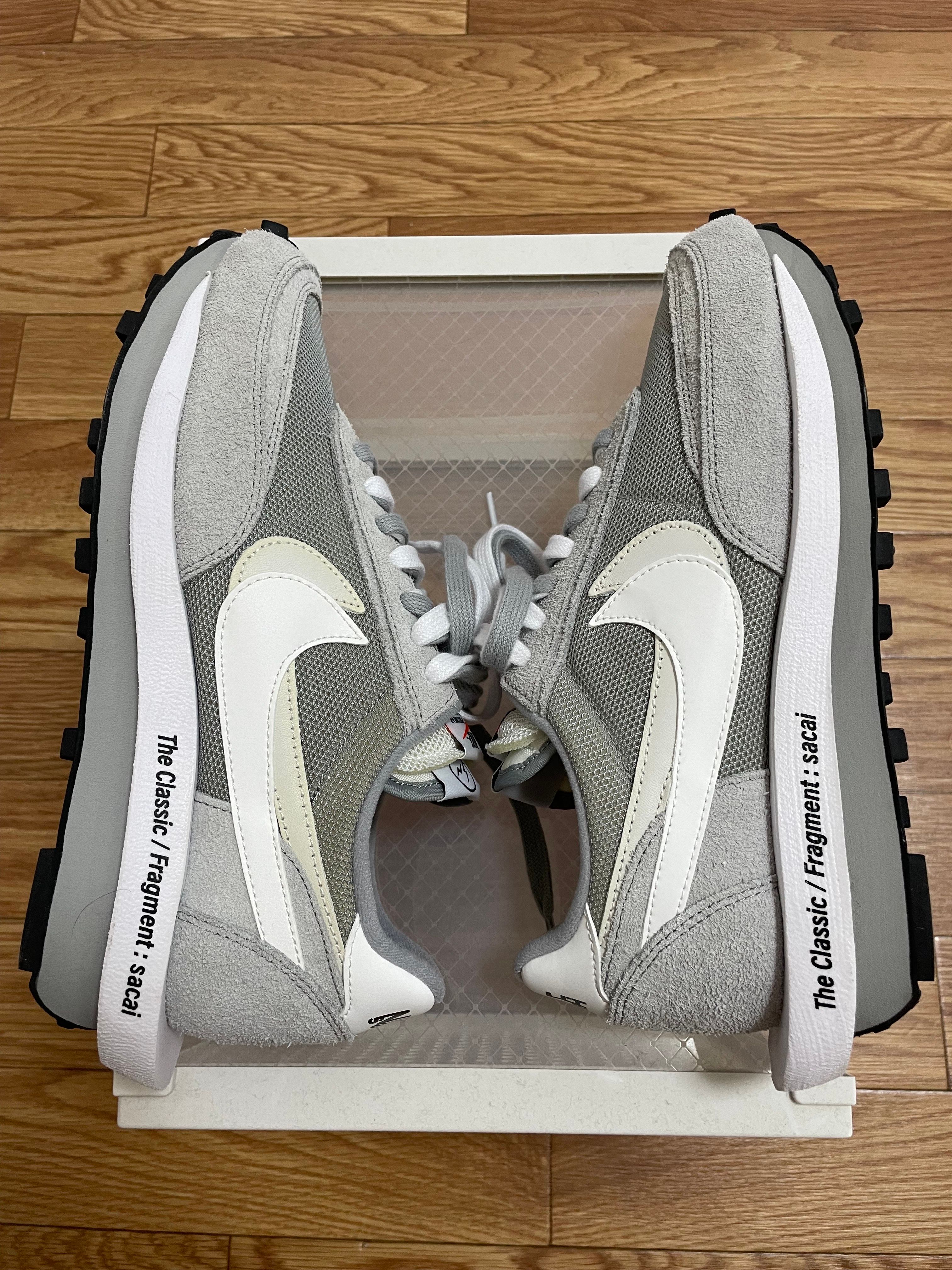 Fragment × sacai × Nike LD Waffle "Light Smoke Grey"