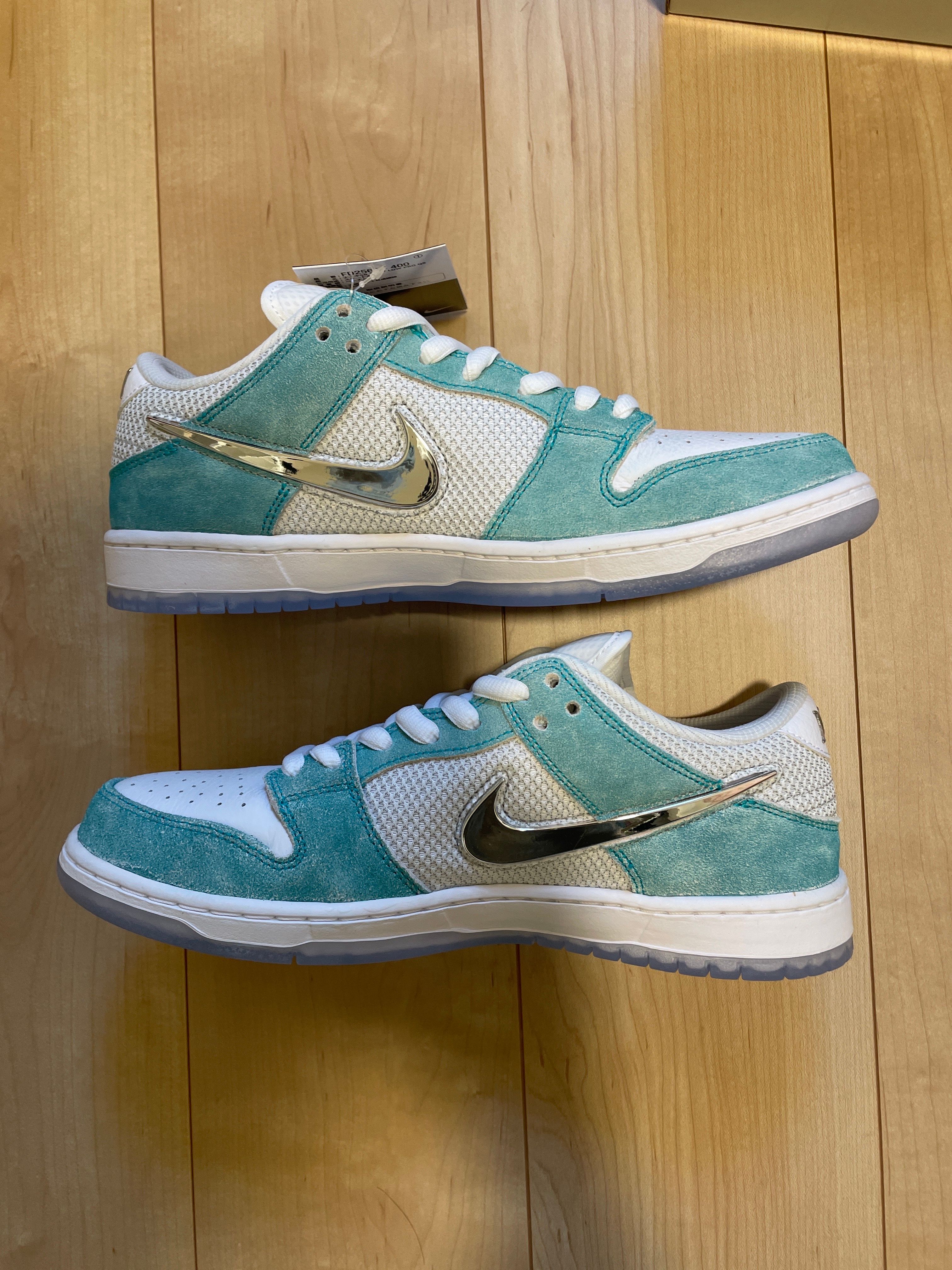 APRIL SKATEBOARDS × Nike SB Dunk Low Pro QS "White and Multi-Color"