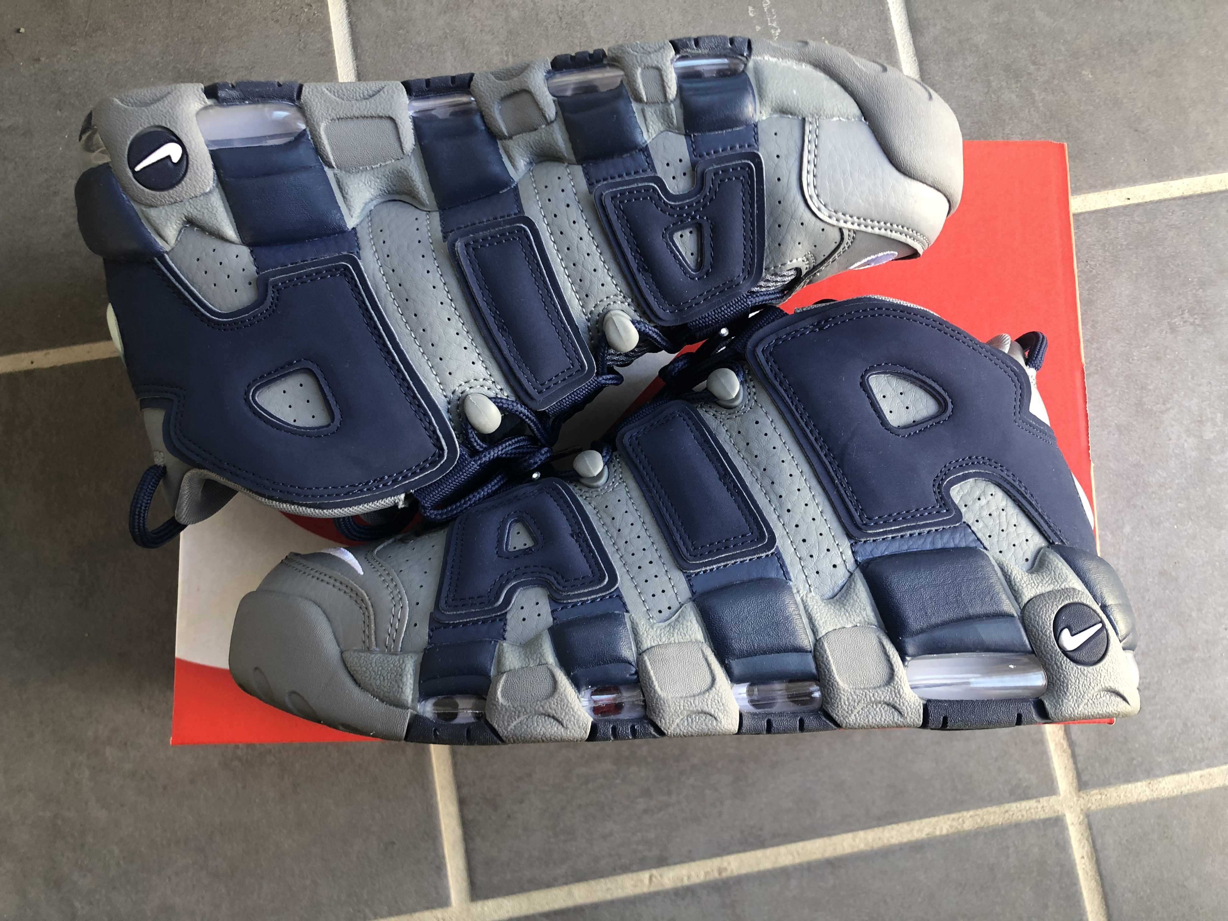 Nike Air More Uptempo '96 "Cool Grey/White/Midnight Navy"