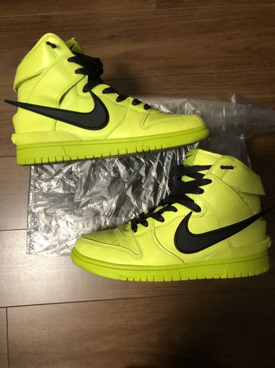 AMBUSH × NIKE DUNK HIGH "FLASH LIME"