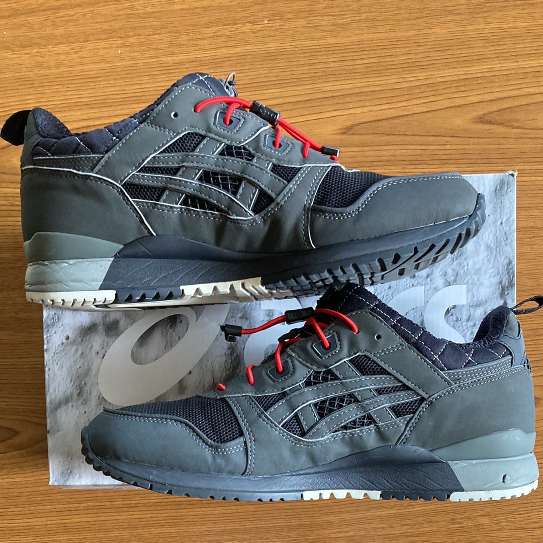 mita sneakers × bal × Asics Gel-Lyte 3 OG "Gunmetal/Black"