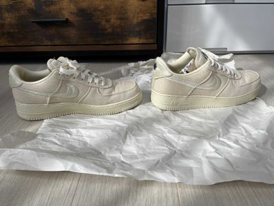 Stussy × Nike Air Force 1 Low "Fossil Stone"