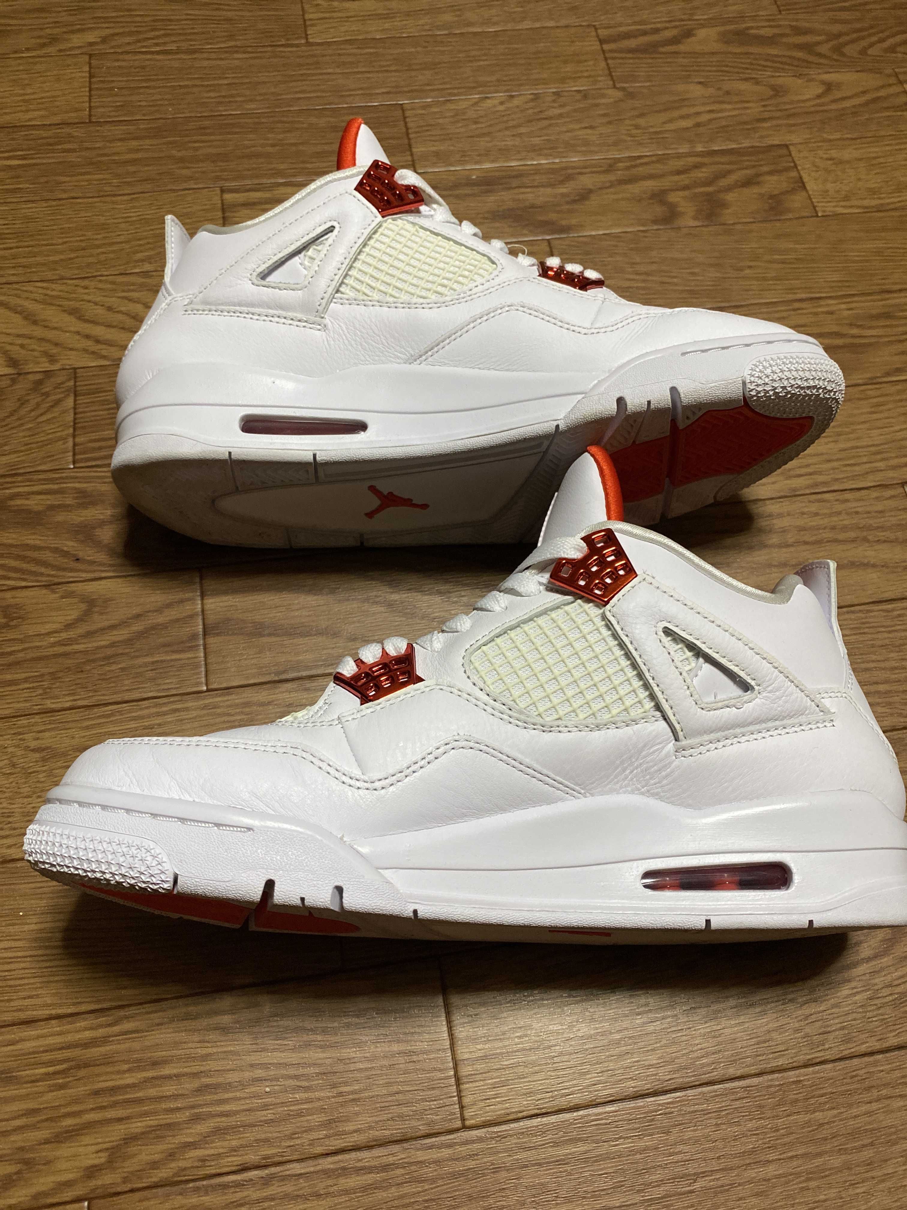 Nike Air Jordan 4 Retro "White/Team Orange"