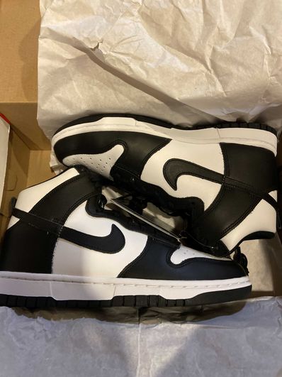 Nike Women's Dunk High "Black and White"