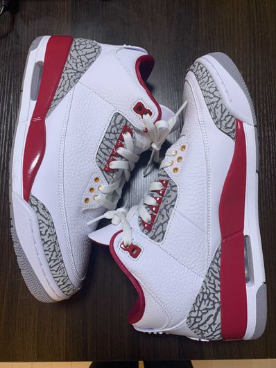 Nike Air Jordan 3 "Cardinal Red"