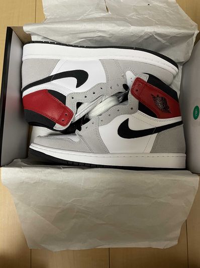 Nike Air Jordan 1 High OG "White/Black/Light Smoke Grey"