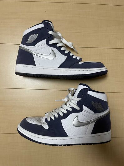 Nike Air Jordan 1 High OG CO.JP "White/Midnight Navy" (2020)(ブリーフケースなし)