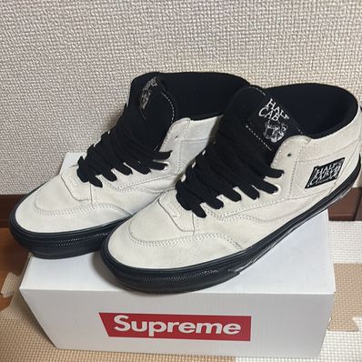 Supreme × Vans Half Cab "White"