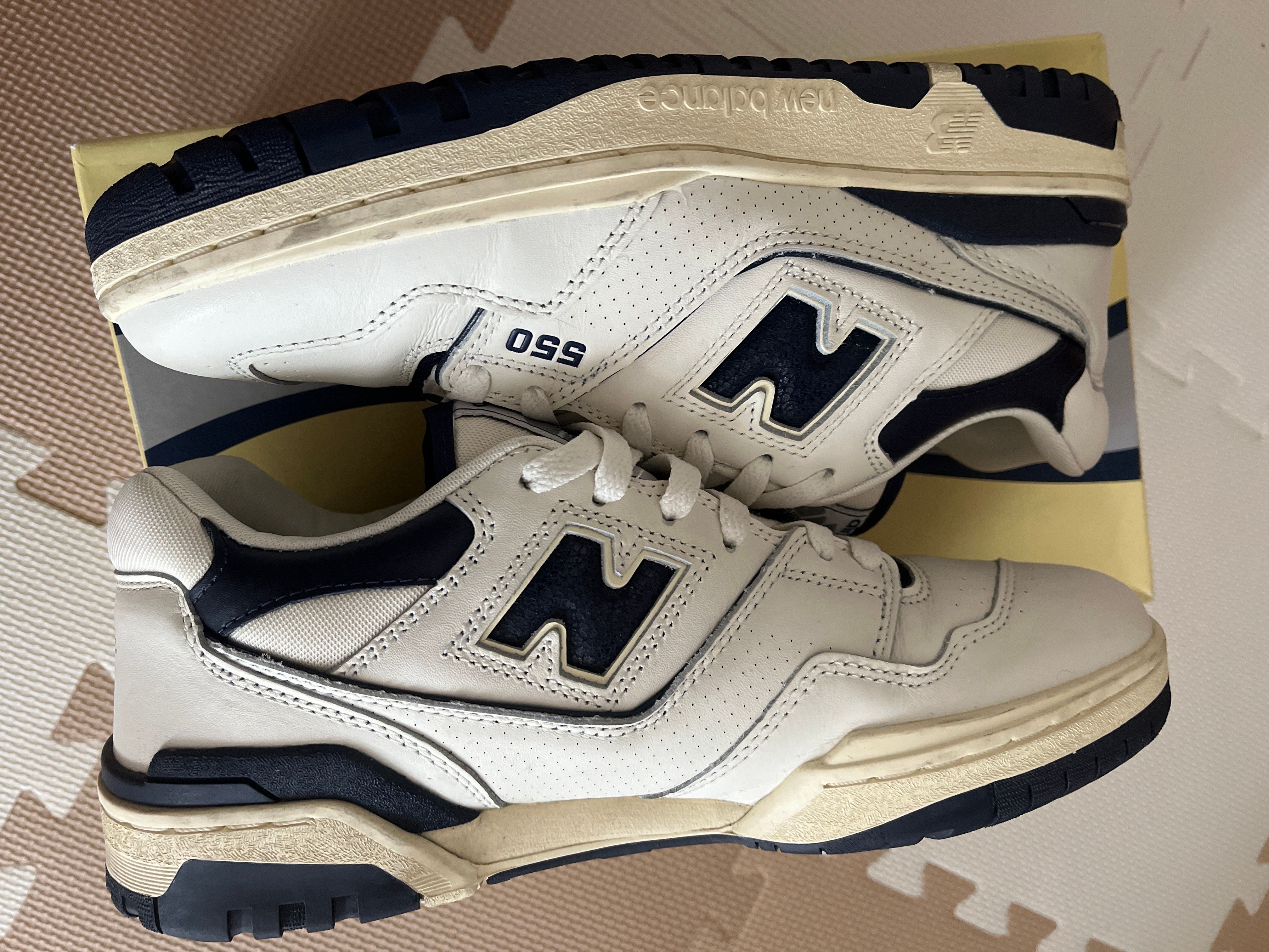 Aime Leon Dore × New Balance 550 "White Navy"