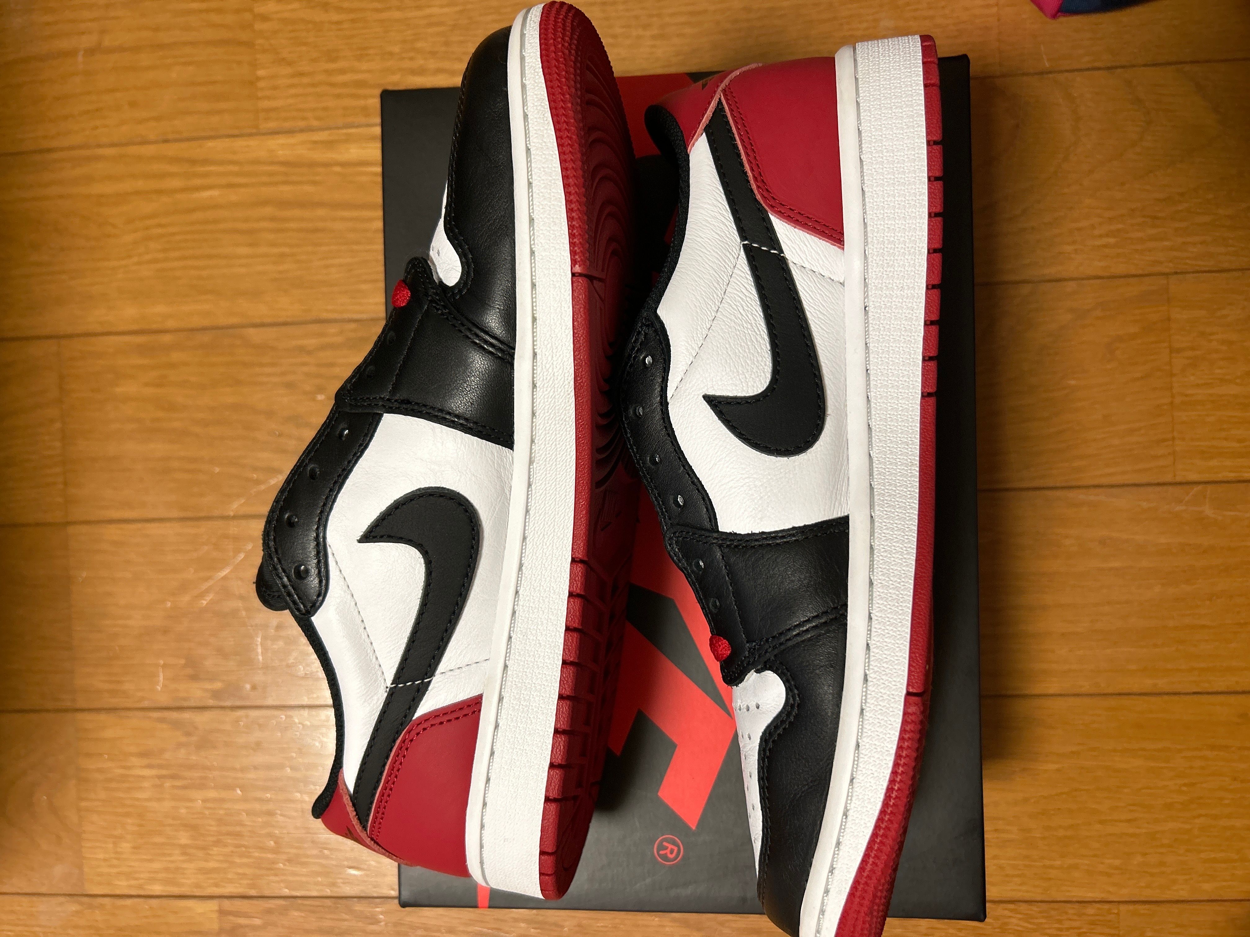 Nike Air Jordan 1 Retro Low OG "Black Toe"