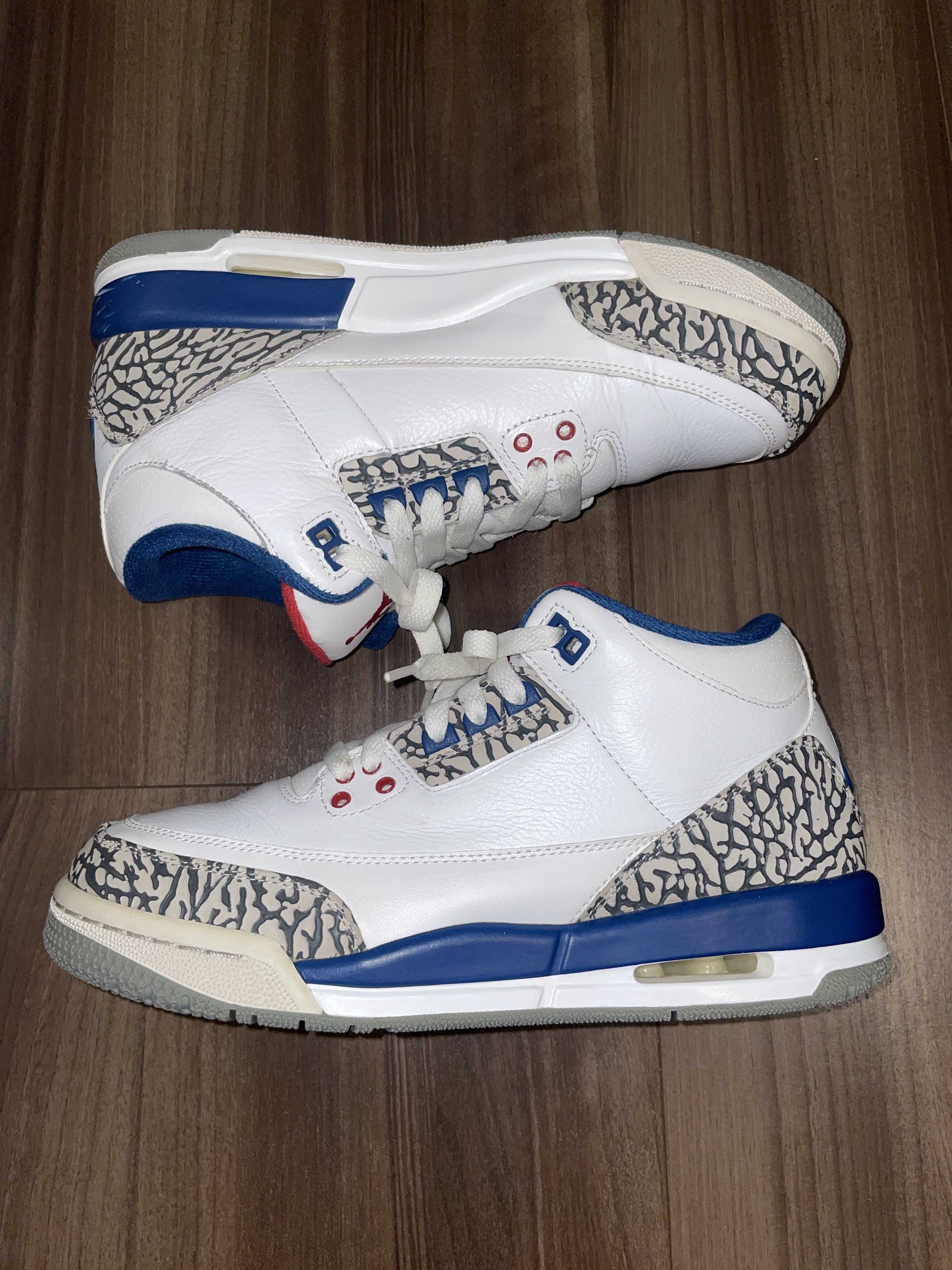 Nike GS Air Jordan 3 Retro "True Blue" (2016)