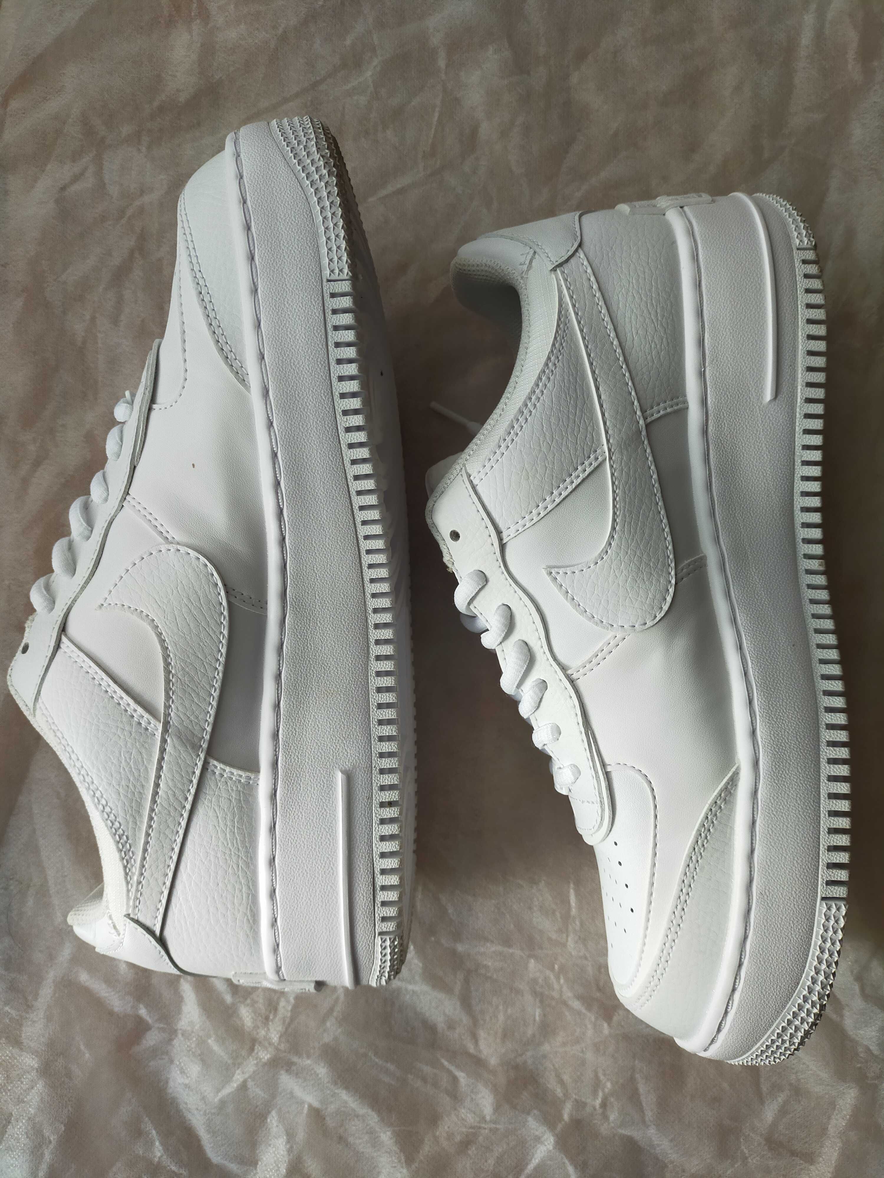 Nike Women's Air Force 1 Low Shadow "Triple White"