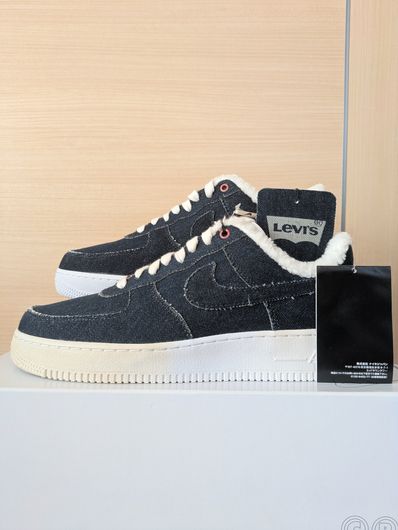 Levi’s®︎ × Nike Air Force 1 Low "White/Denim" (Nike By You)