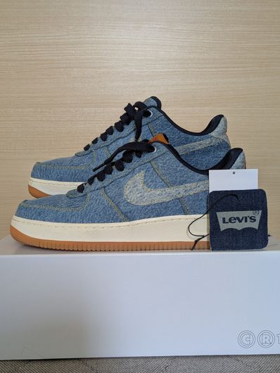 Levi’s®︎ × Nike Air Force 1 Low "White/Denim" (Nike By You)