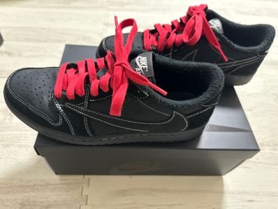 Travis Scott × Nike Air Jordan 1 Low OG SP "Black Phantom"