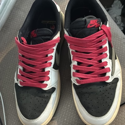 Travis Scott × Nike Women's Air Jordan 1 Low OG "Medium Olive"