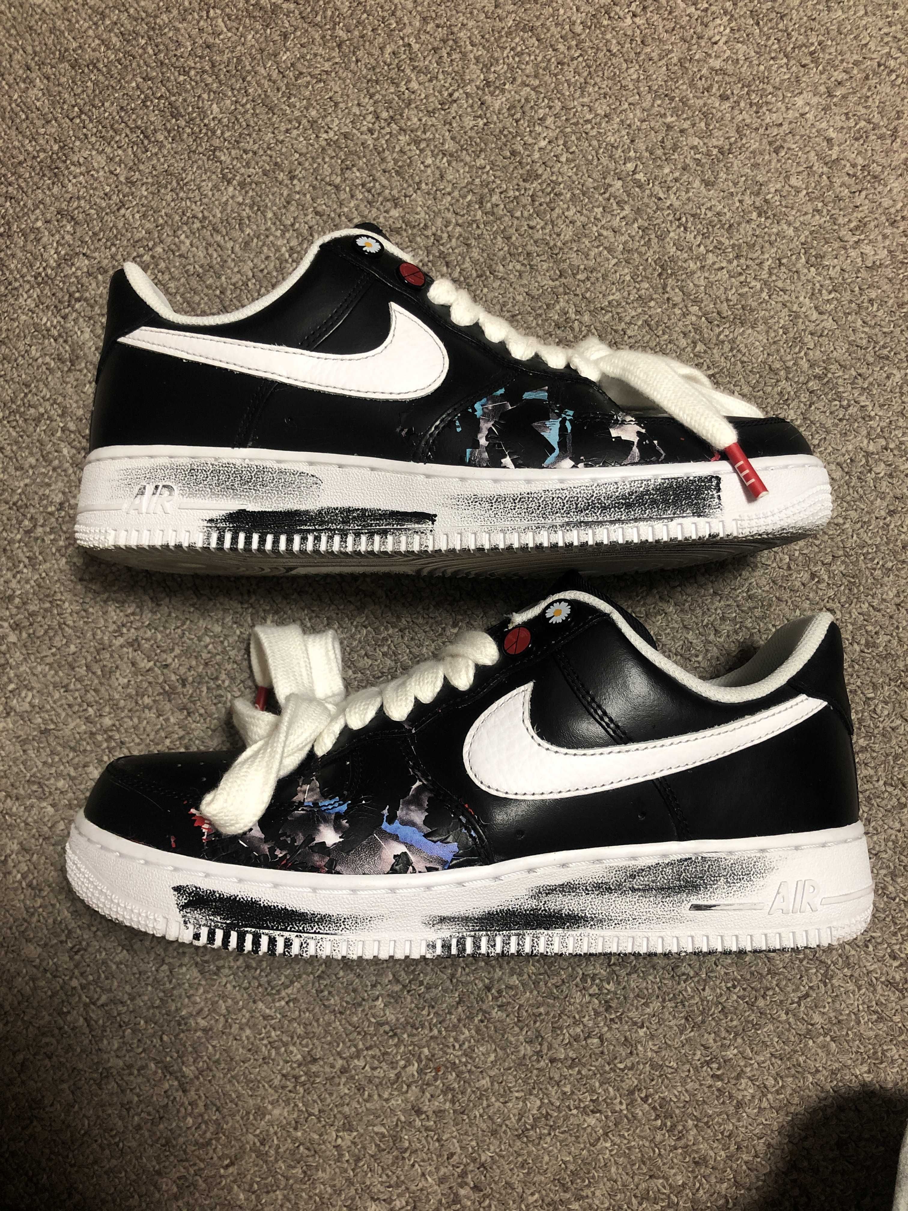PEACEMINUSONE × Nike Air Force 1 Low Para Noise "Black" / G-DRAGON