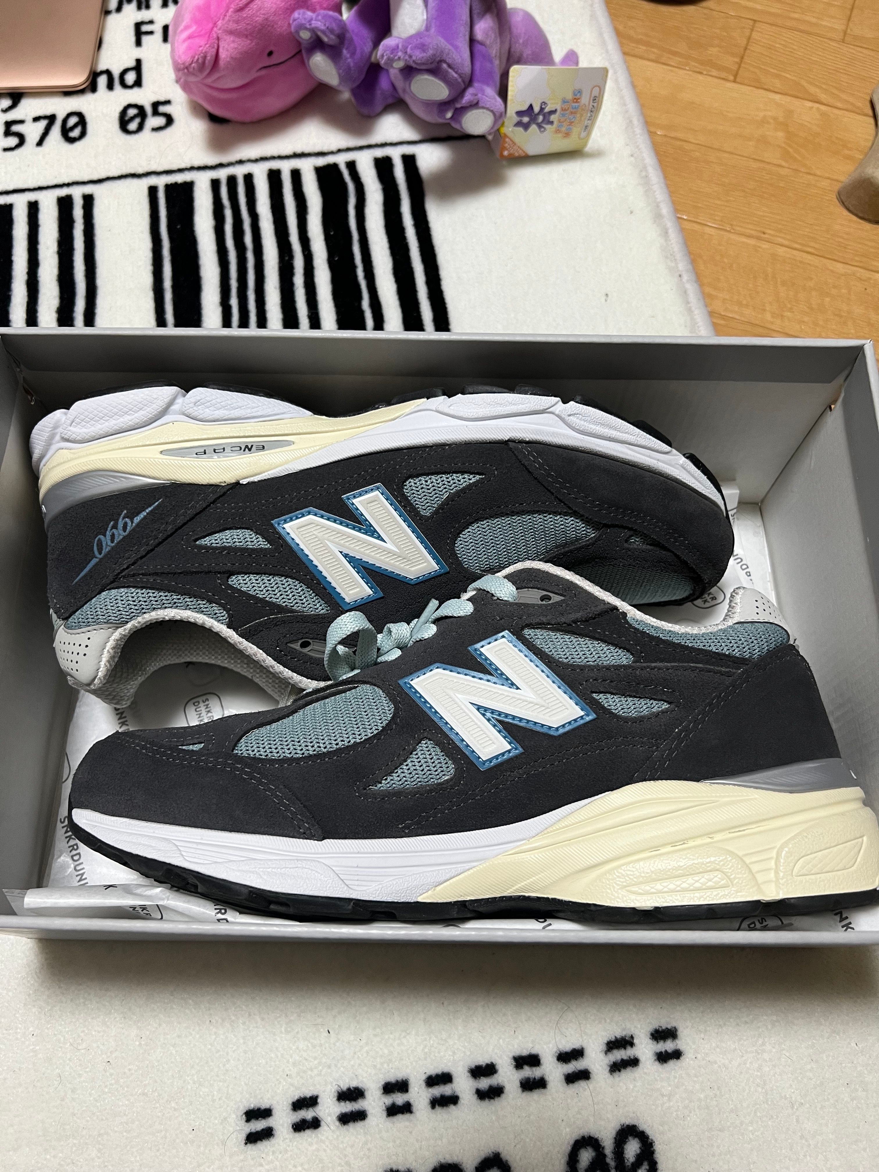 KITH × New Balance 990V3 "Steel Blue"