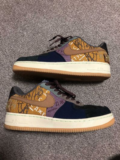 Travis Scott × Nike Air Force 1 Low Cactus Jack "Multi Color"