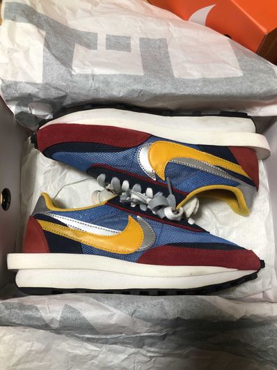 sacai × Nike LDV Waffle "Red/Blue"