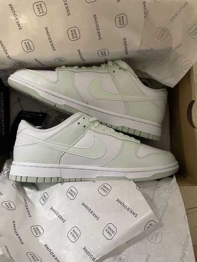 Nike Women's Dunk Low Next Nature "White/Mint"