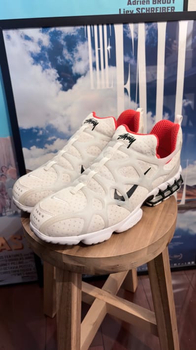 Stussy × Nike Air Zoom Kukini "White/Red"