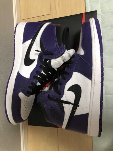 Nike Air Jordan 1 Retro High OG "Court Purple White/Black" (2020)
