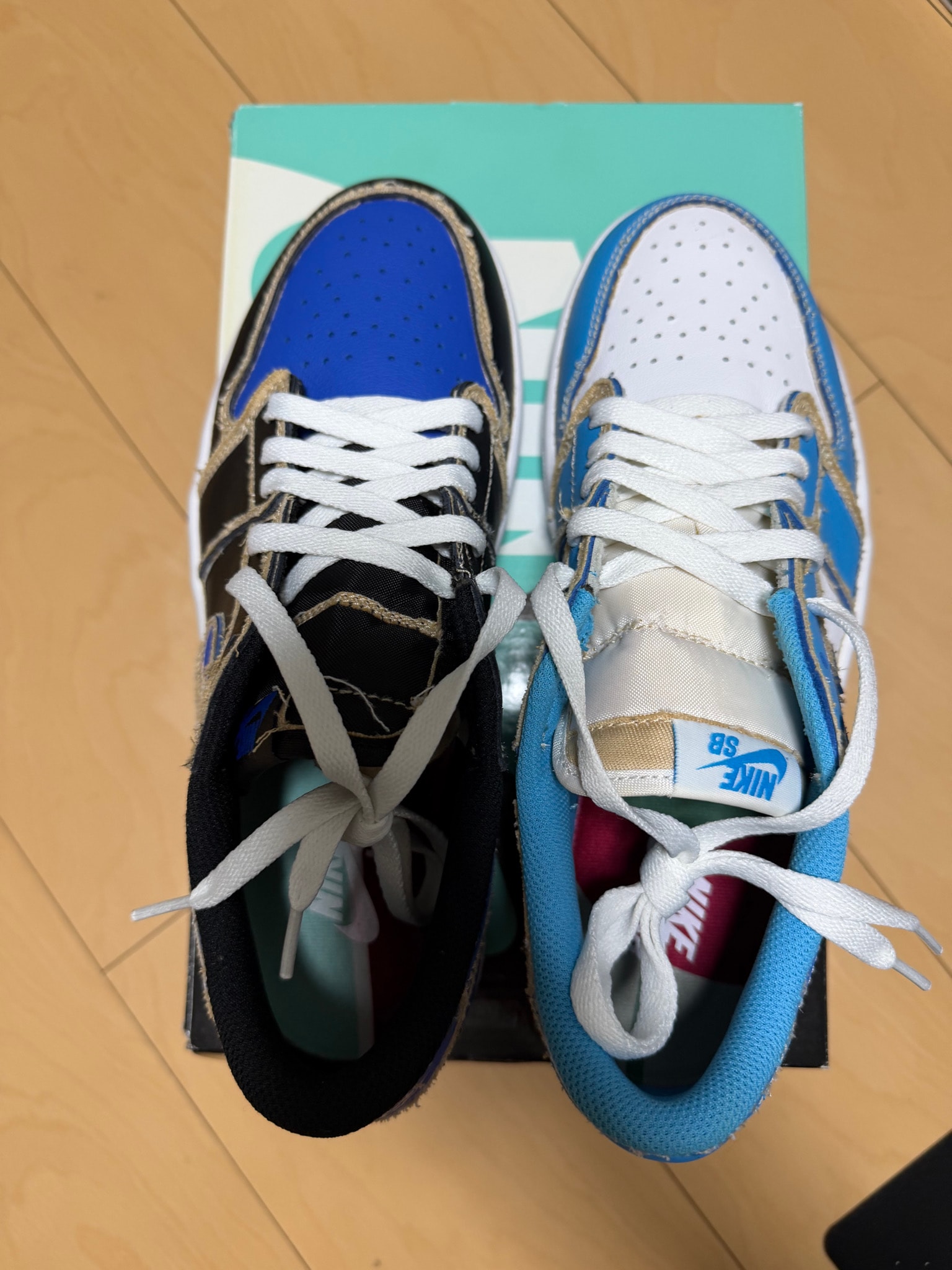 Nike SB Air Jordan 1 Low "Desert Ore/Royal Blue"