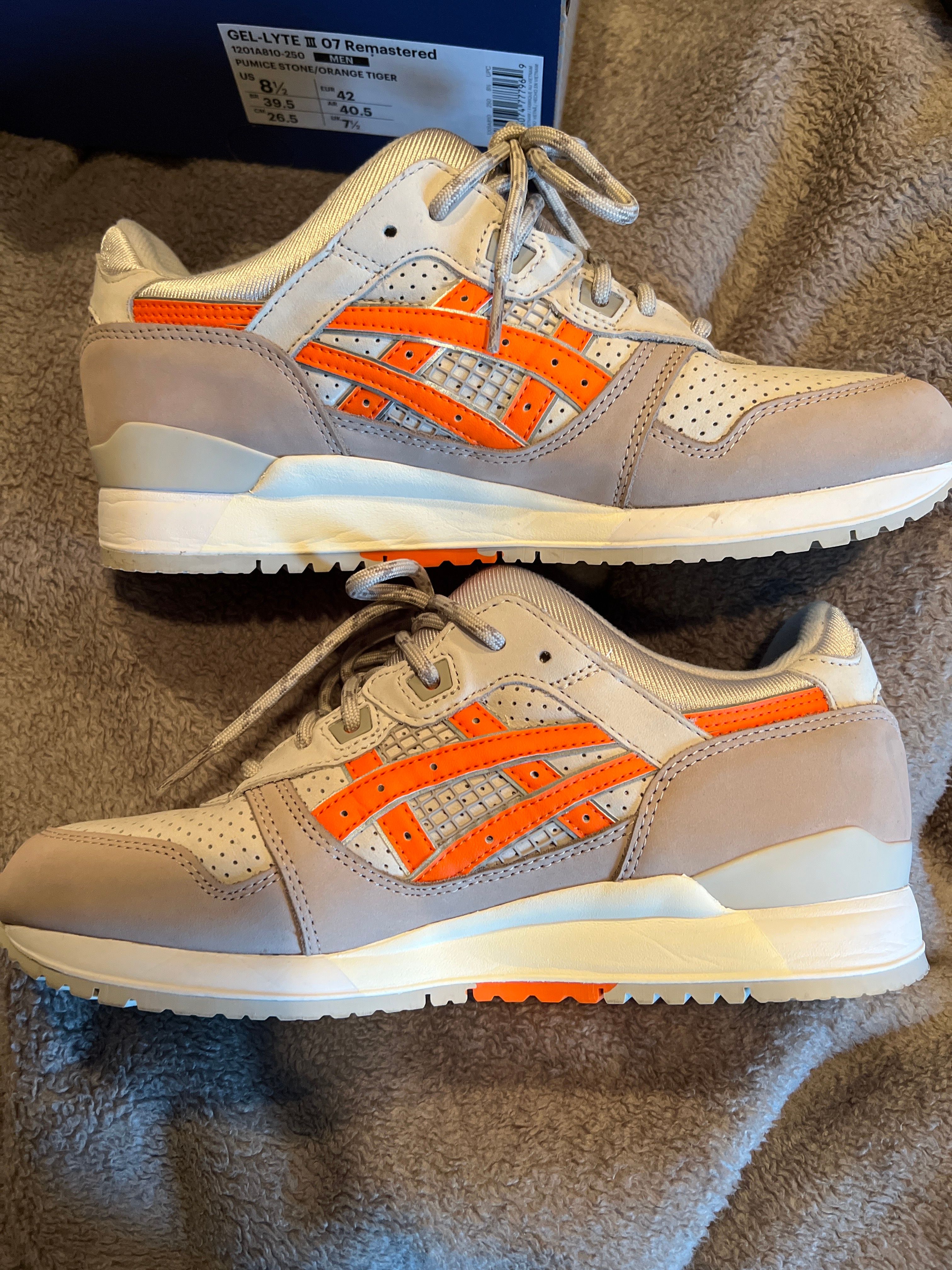 KITH × Asics Gel Lyte 3 Remastered "Super Orange"