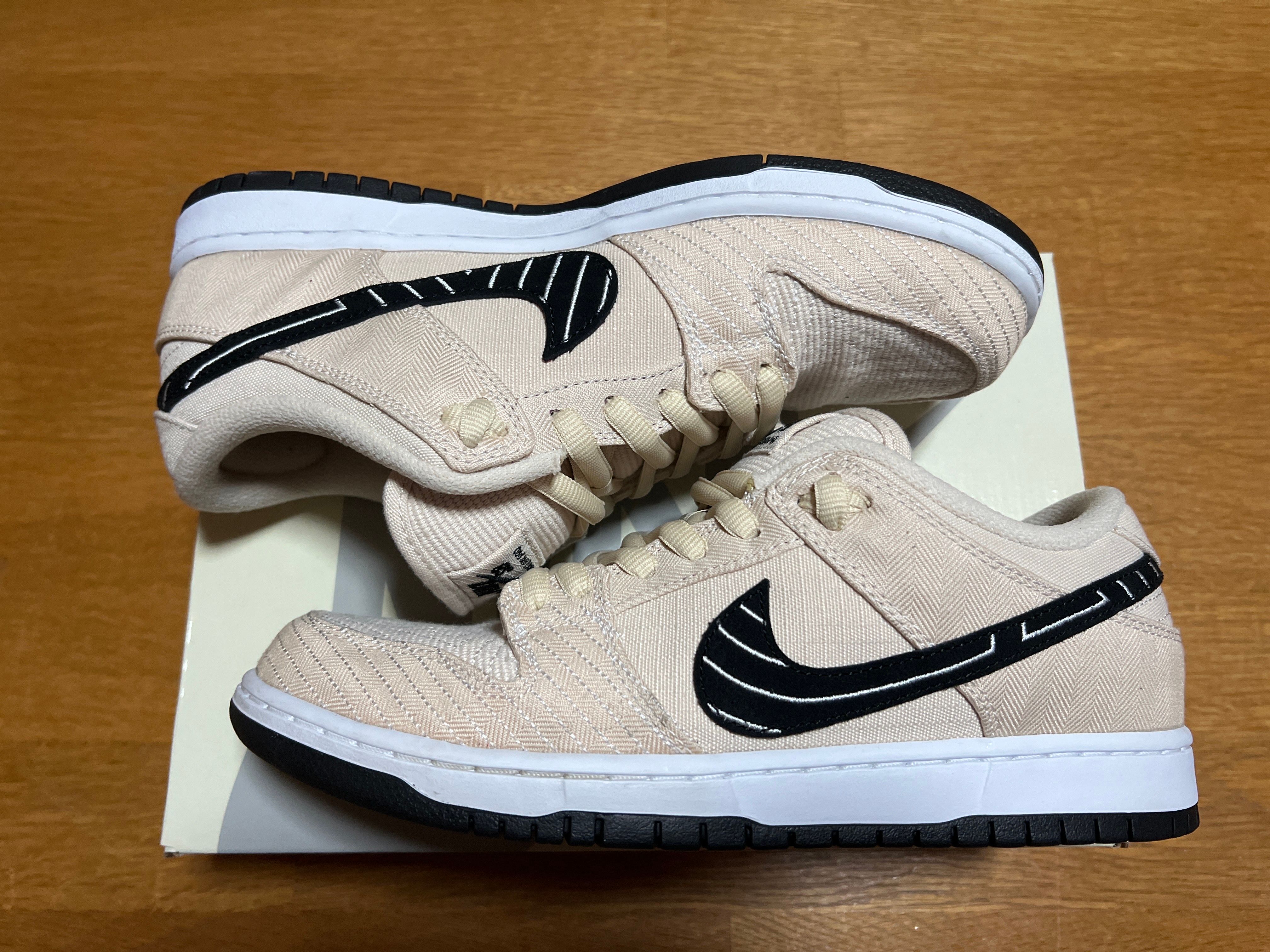 Albino & Preto × Nike SB Dunk Low Pro QS "Pearl White"