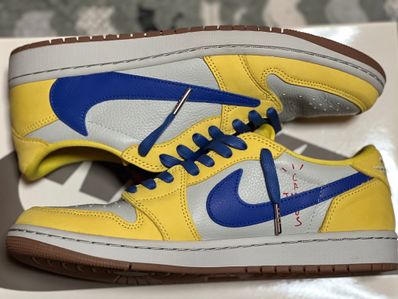Travis Scott × Nike Women's Air Jordan 1 Retro Low OG "Canary"