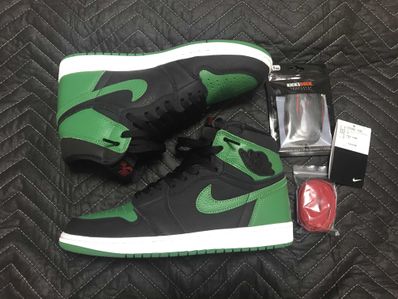 Nike Air Jordan 1 Retro High OG "Black/Pine Green" (2020)