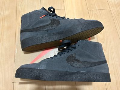 Nike SB Blazer Mid Orange Label "Dark Grey"