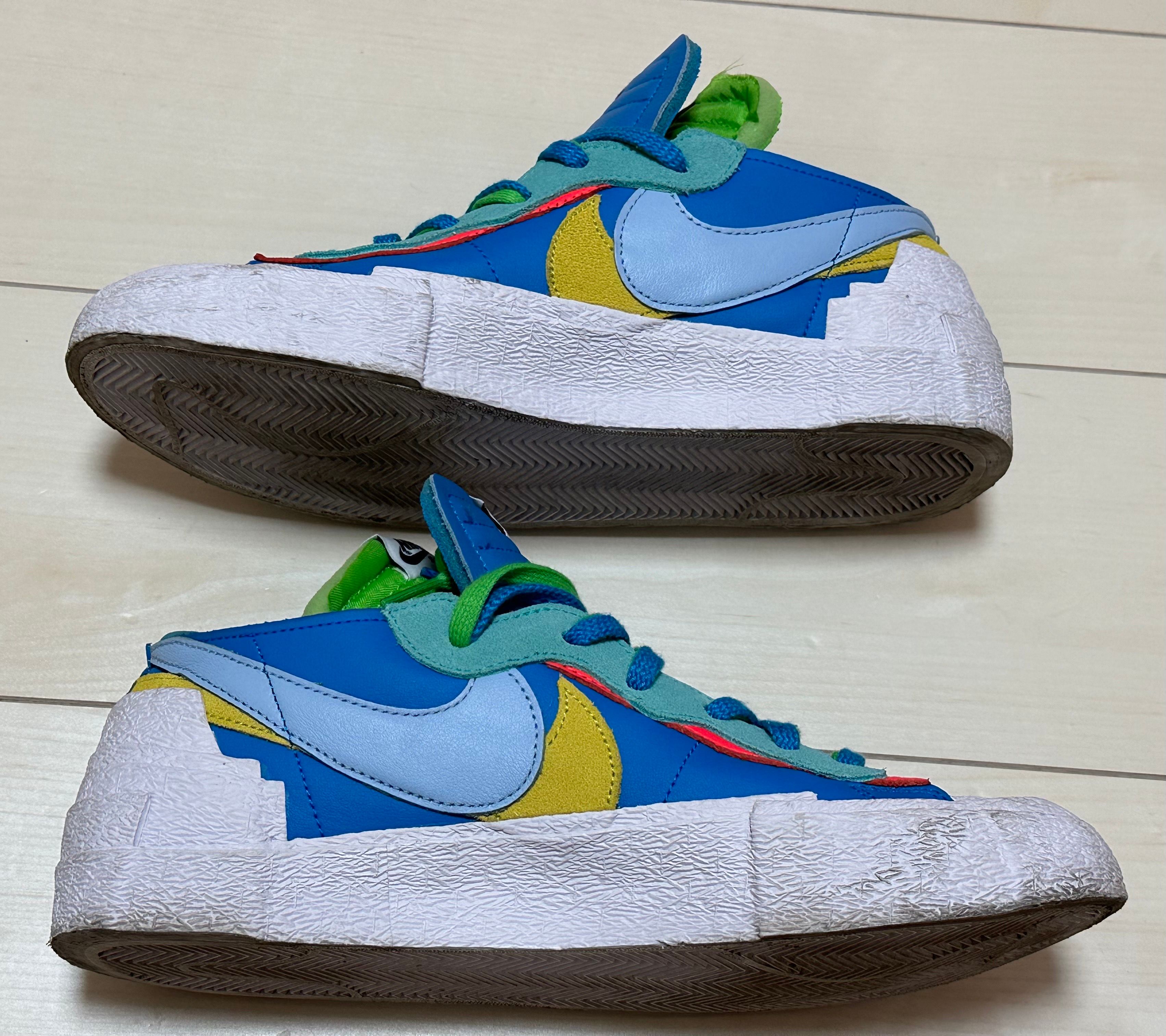 KAWS × sacai × Nike Blazer Low "Neptune Blue"