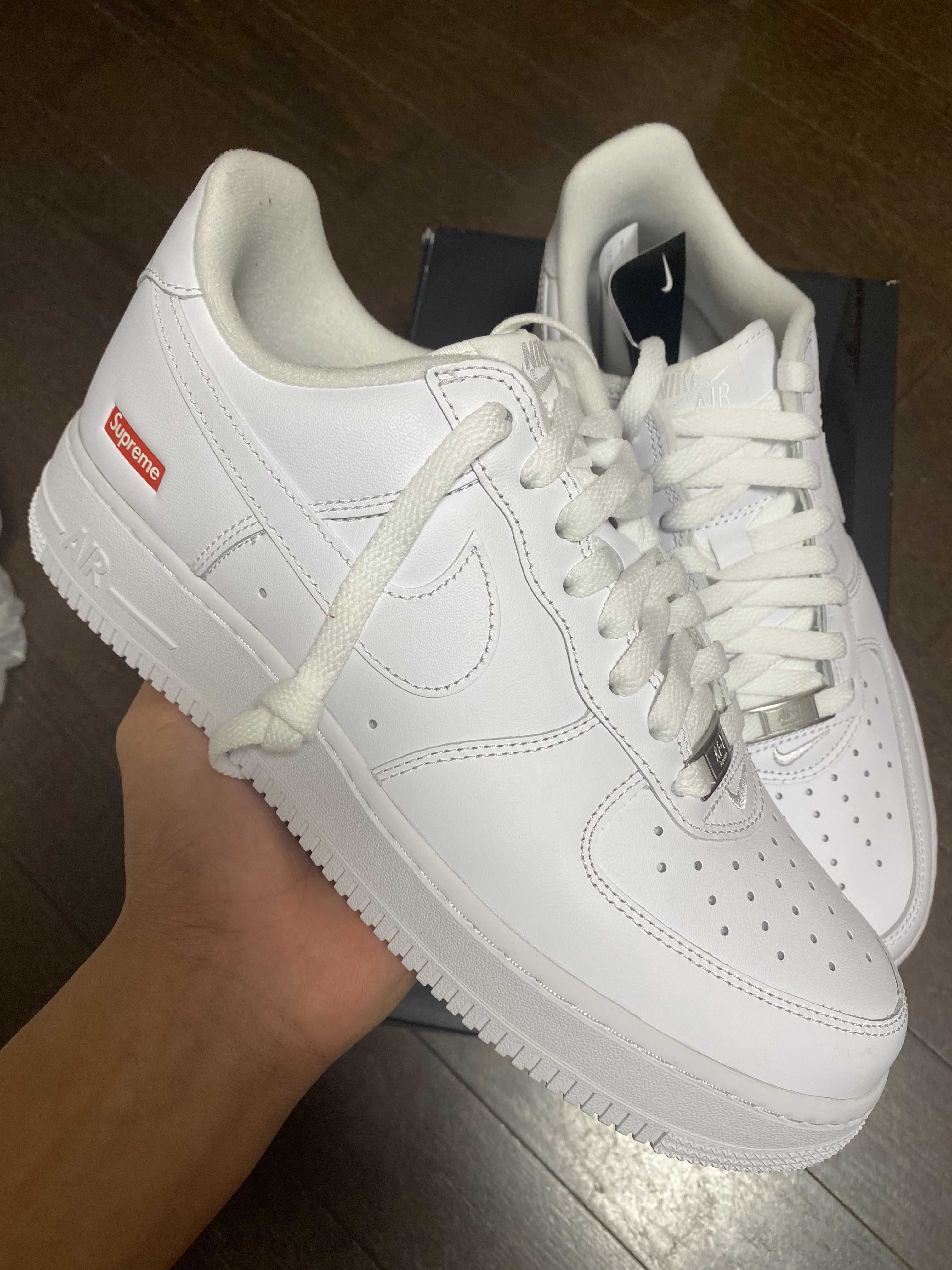 Supreme × Nike Air Force 1 Low "White"