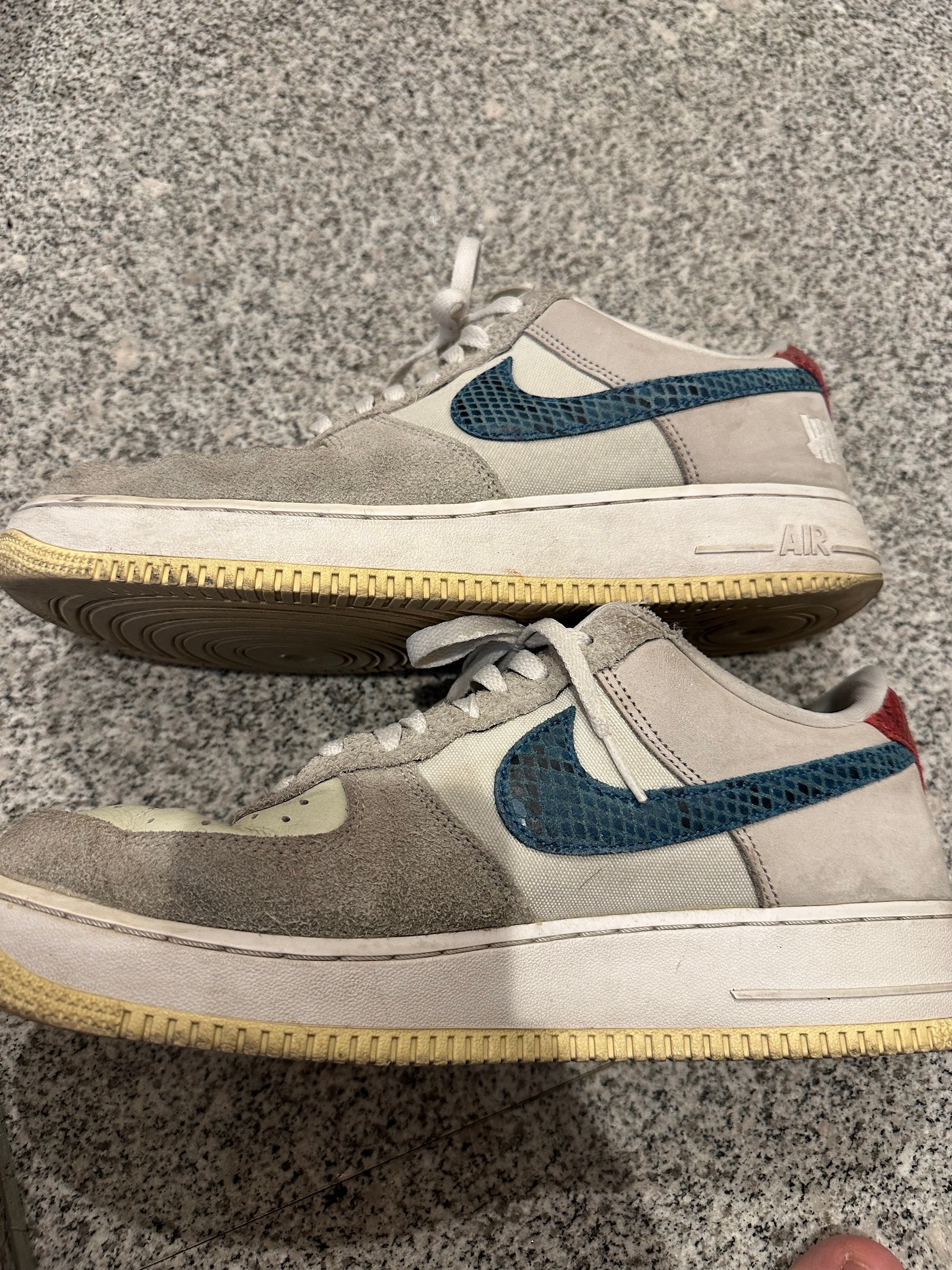 UNDEFEATED × Nike Air Force 1 Low "White"