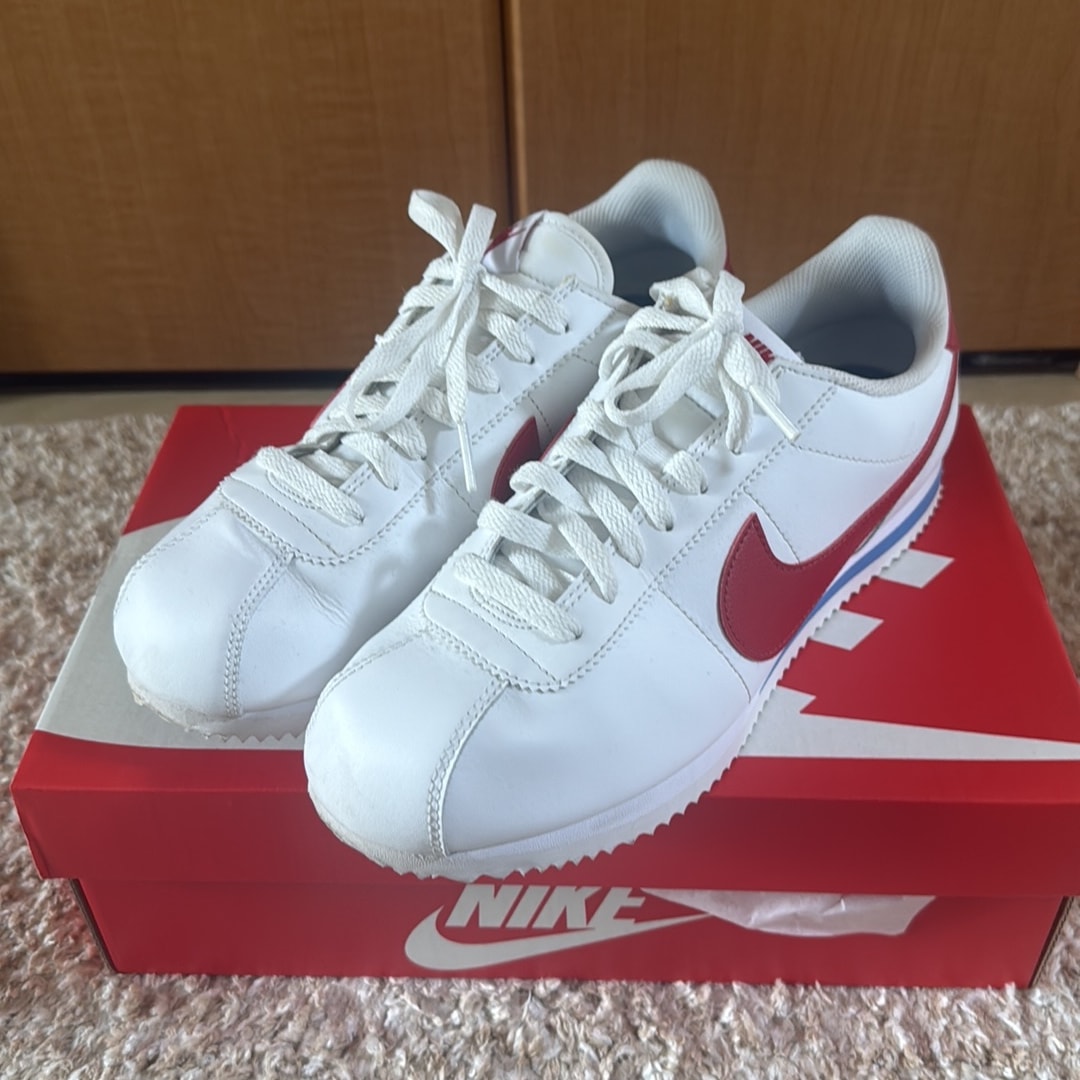Nike Cortez "White/Varsity Red"