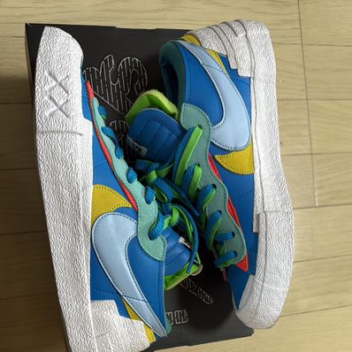 KAWS × sacai × Nike Blazer Low "Neptune Blue"