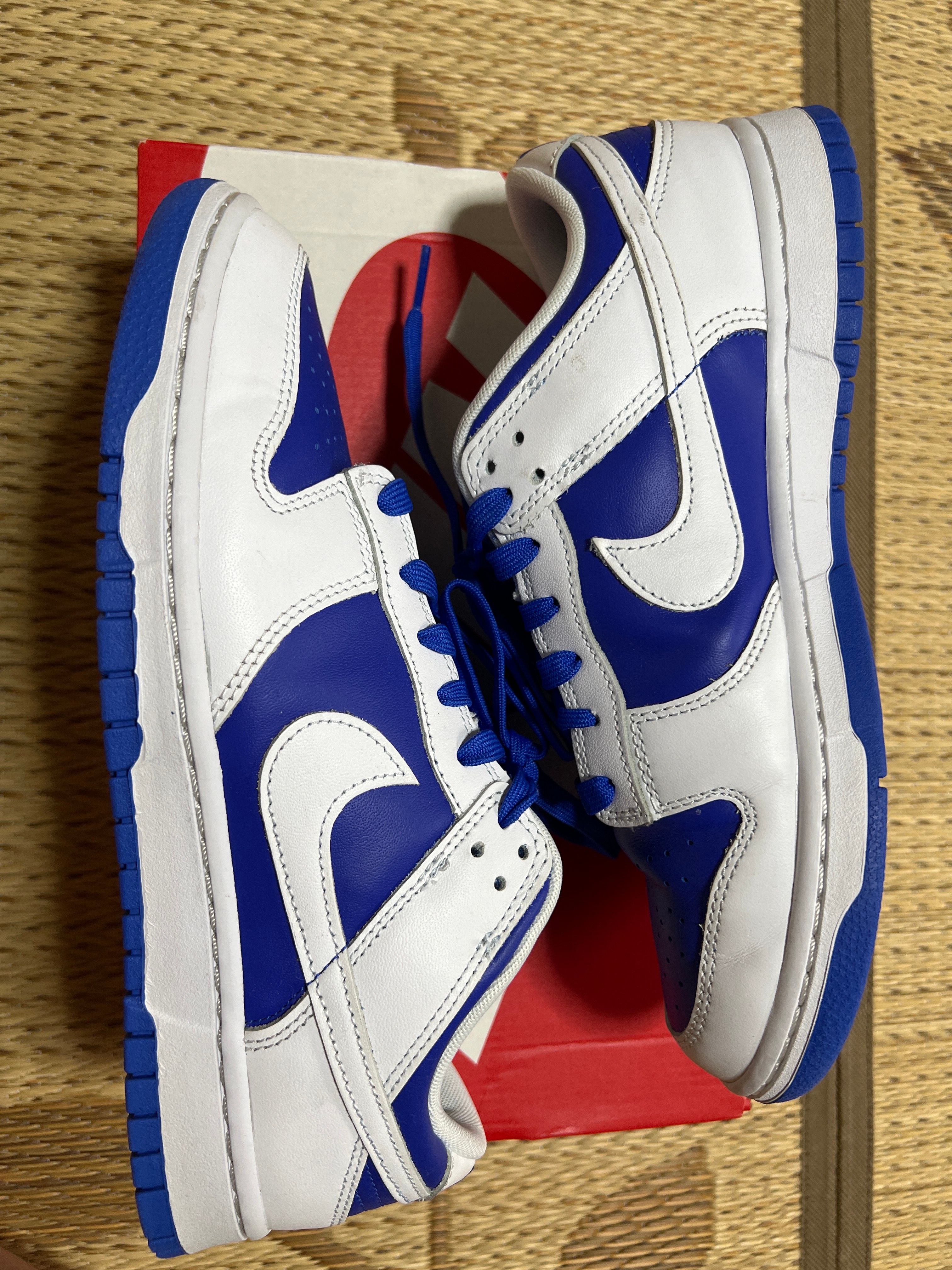 Nike Dunk Low Retro "Racer Blue and White"