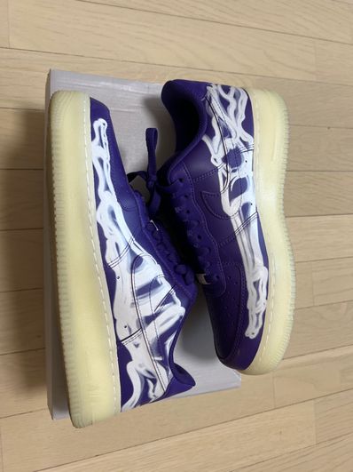 Nike Air Force 1 "Purple Skeleton"