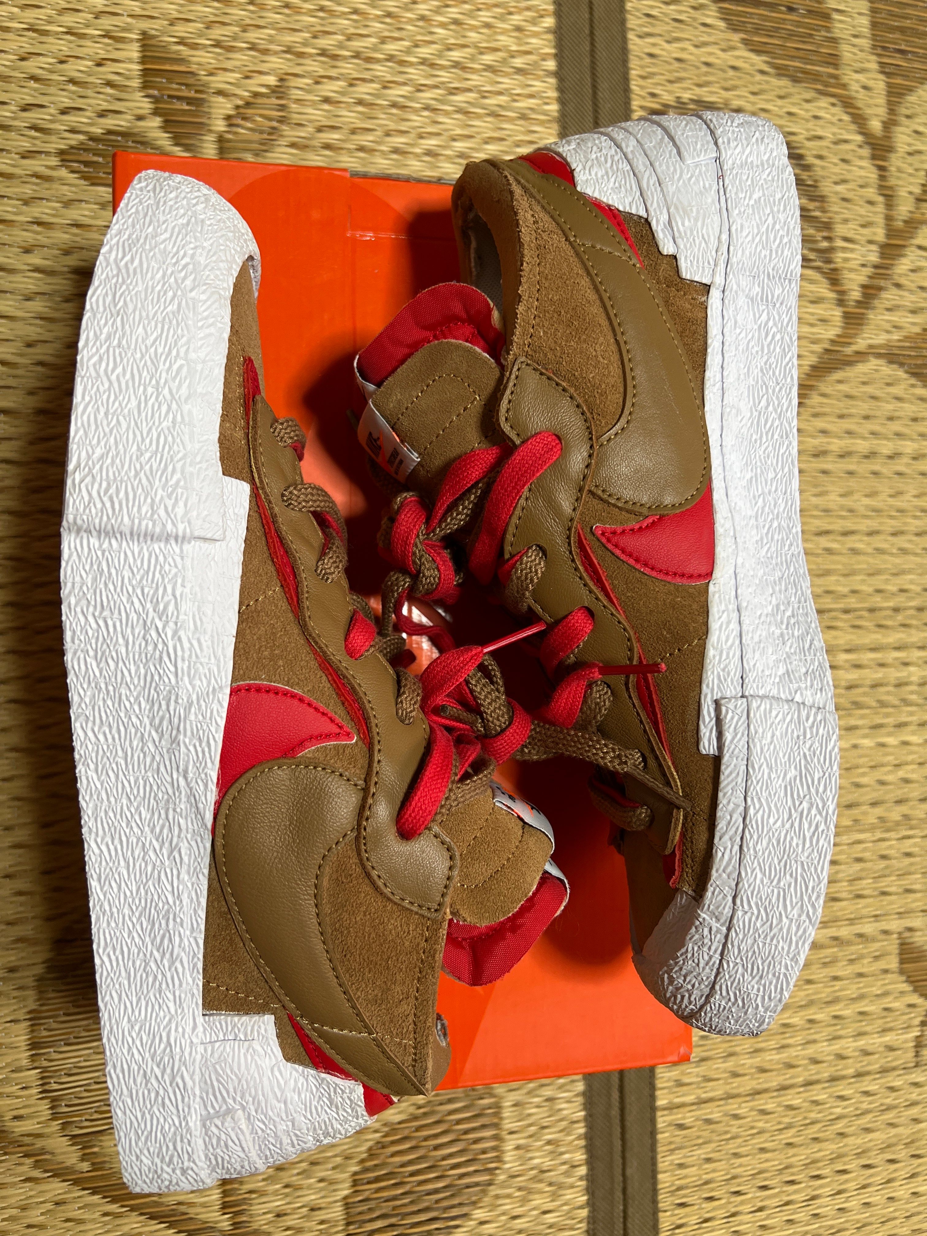 SACAI × NIKE BLAZER LOW "BRITISH TAN"