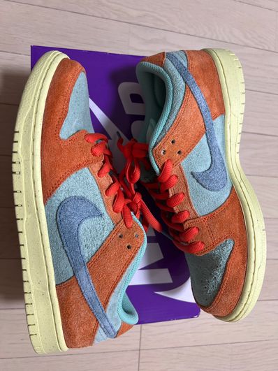 Nike SB Dunk Low Pro PRM "Orange and Emerald Rise"