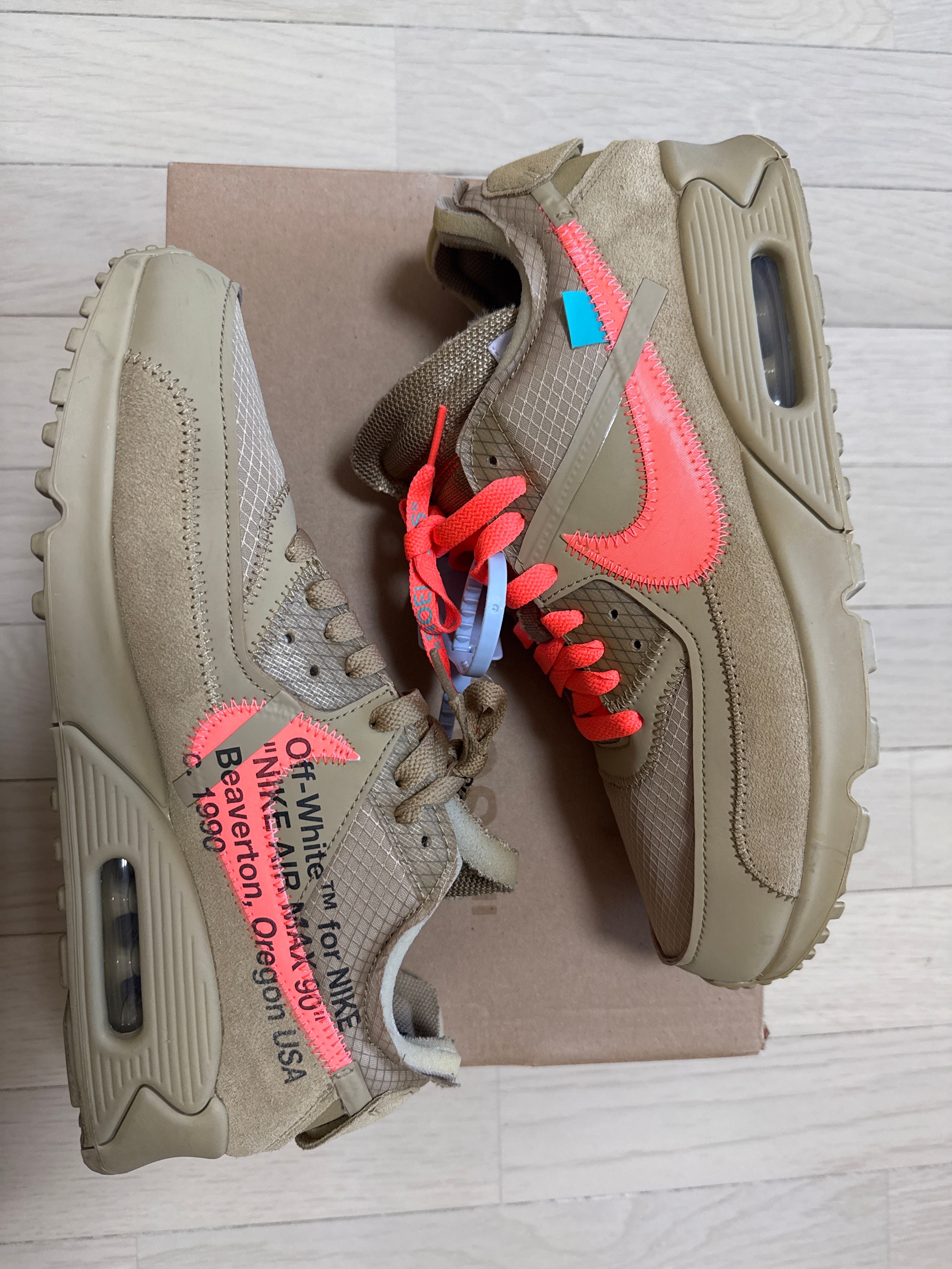 Off-White × Nike Air Max 90 "Desert Ore"