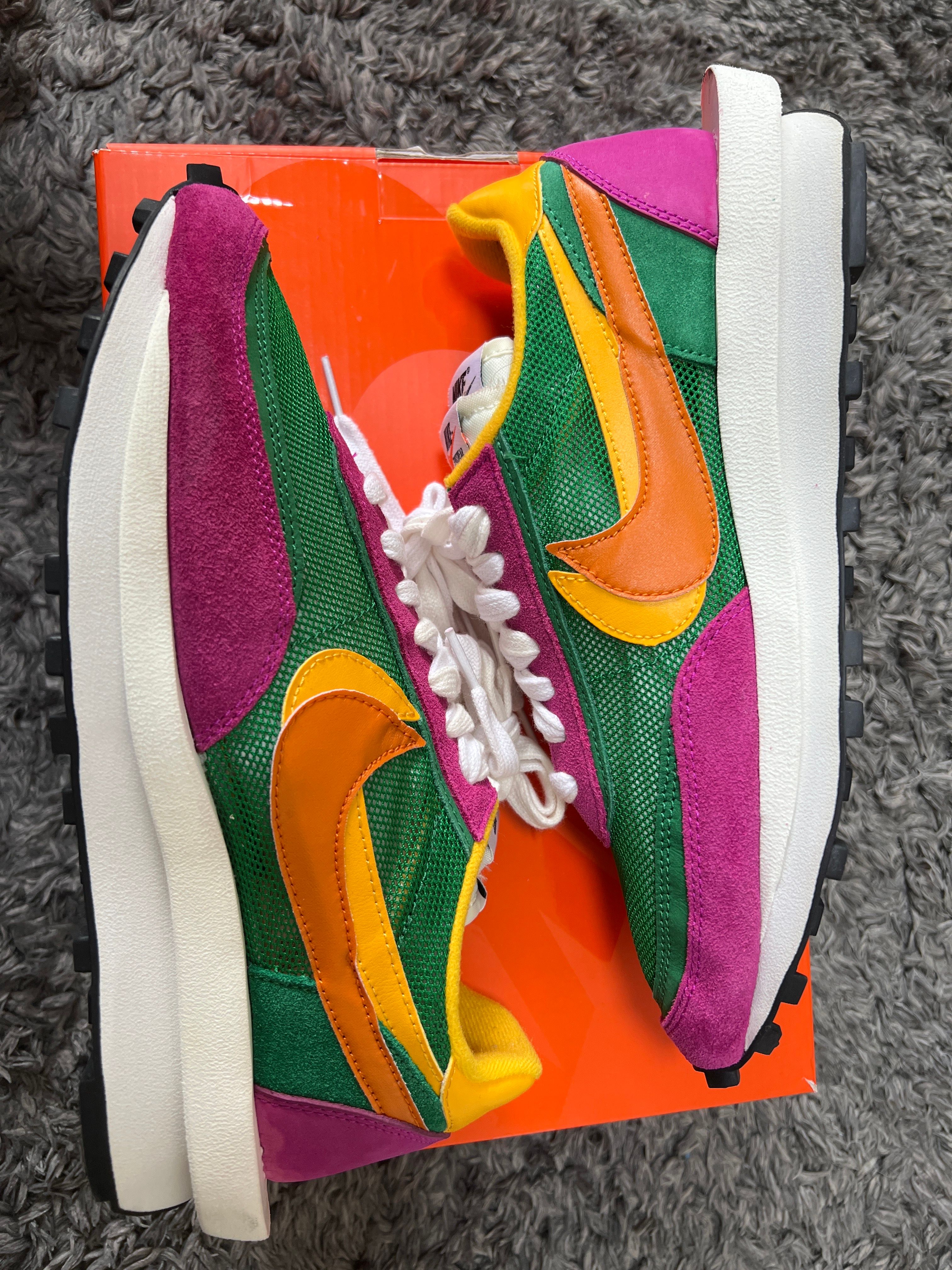 sacai × NIKE LDV WAFFLE "PINE GREEN"