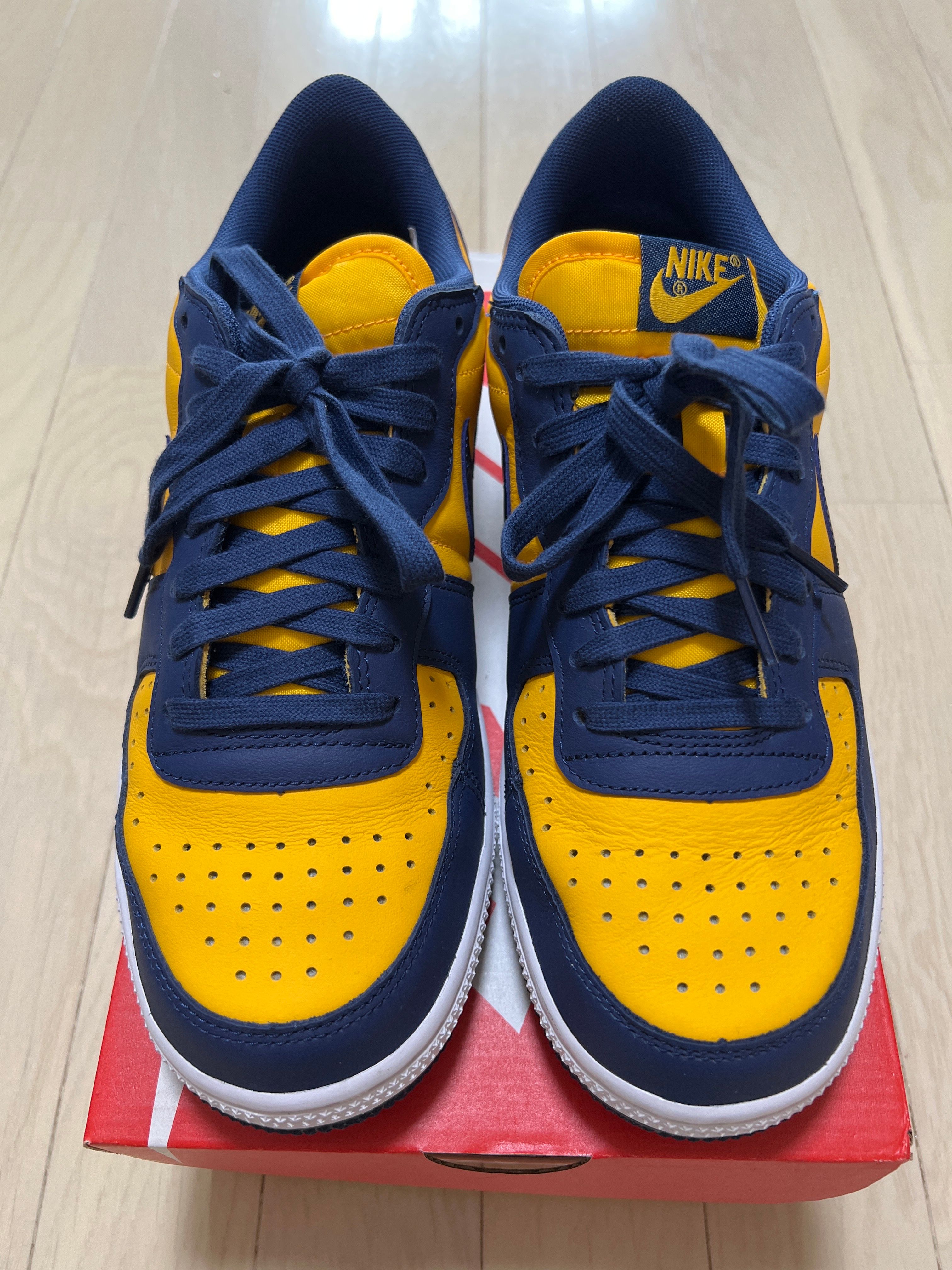 Nike Terminator Low "University Gold and Navy/Michigan"