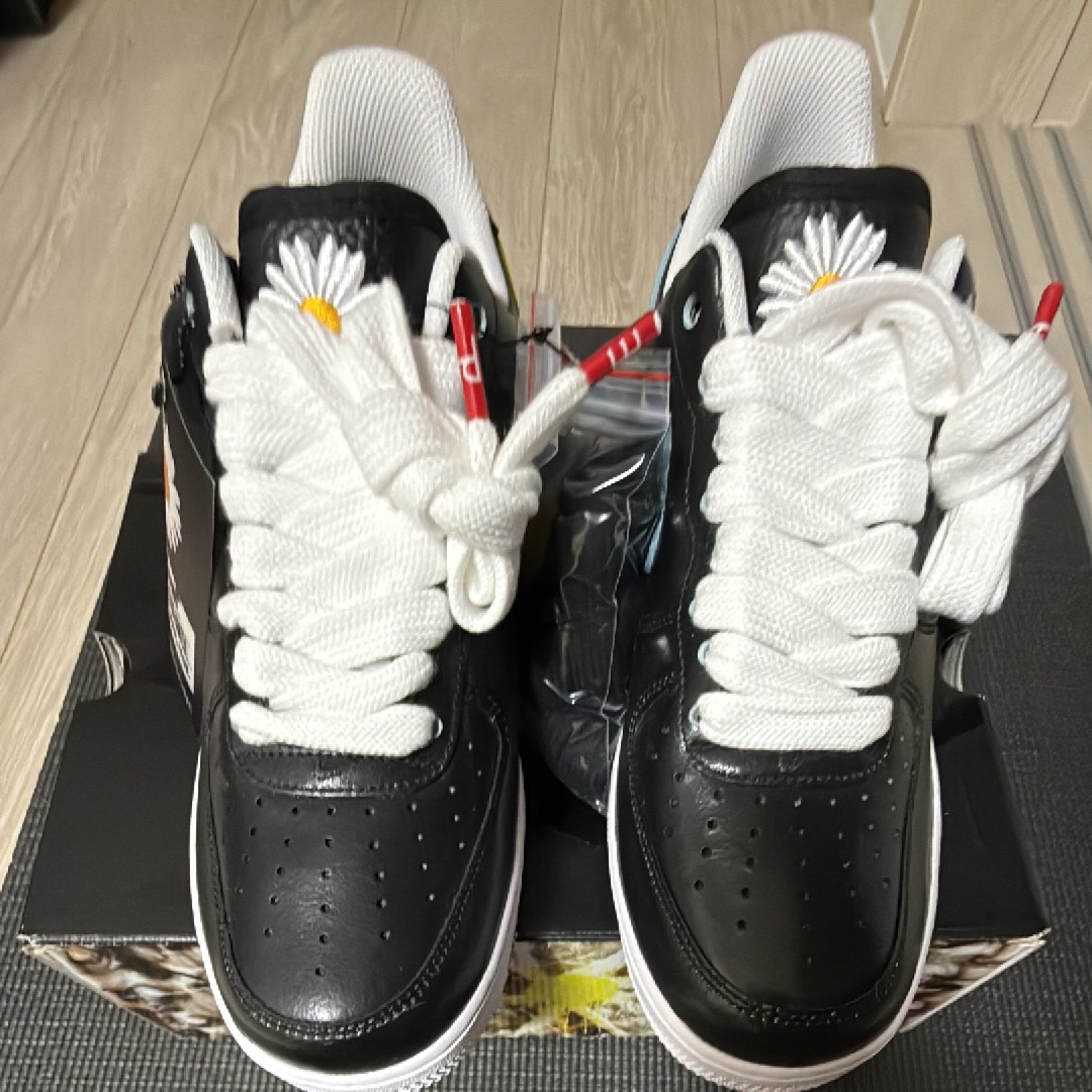 PEACEMINUSONE × Nike Air Force 1 Low '07 Para-Noise 3.0 "Black and Multi-Color" / G-DRAGON