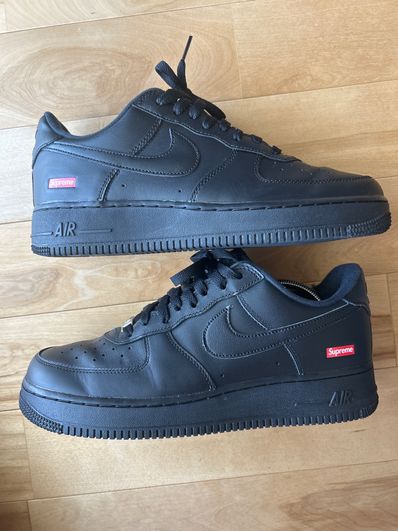 Supreme × Nike Air Force 1 Low "Black"